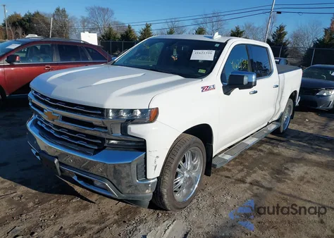 2020 Chevrolet Silverado 1500 4Wd Standard Bed Ltz из США, поврежденный, VIN 1GCUYGEDXLZ177976